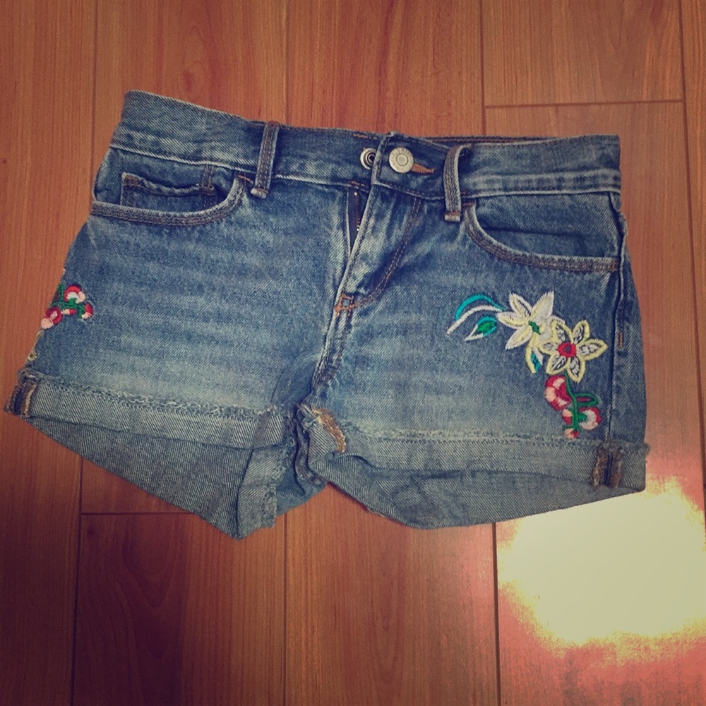 Girls jean shorts